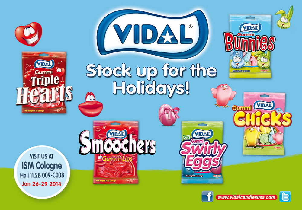 Vidal Candies at ISM 2014